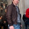 Footballer Lionel Messi Brown Jacket - Image 2