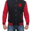 Transformers Knight logo Varsity Jacket