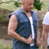 Fast and Furious 9 Vin diesel Dominic Toretto Blue Vest