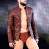 Wrestler Finn Bálor Leather Jacket - Image 3