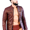 Wrestler Finn Bálor Leather Jacket