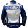 Yamaha Motorcycle Racing Leather Jacket - Image 2
