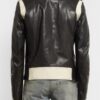 Justin Bieber Black & White Biker Jacket - Image 3