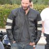 Keanu Reeves Motorcycle Leather Jacket - Image 6