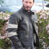 Keanu Reeves Motorcycle Leather Jacket - Image 4