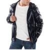 Men Fashion Drawstring Hoodie Jacket