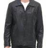 Men Classic Leather Jacket