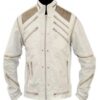 Michael Jackson Beat It White Leather Jacket