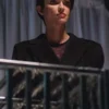 The Collective 2023 Ruby Rose Black Trench Coat - Image 3