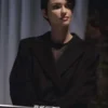 The Collective 2023 Ruby Rose Black Trench Coat