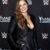 Wrestler Ronda Jean Rousey Stylish Quilted Jacket - Image 2