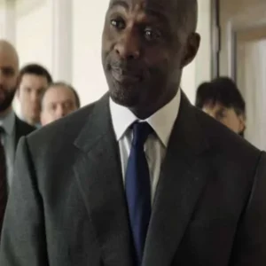 Idris Elba Heads of State 2025 Grey Suit