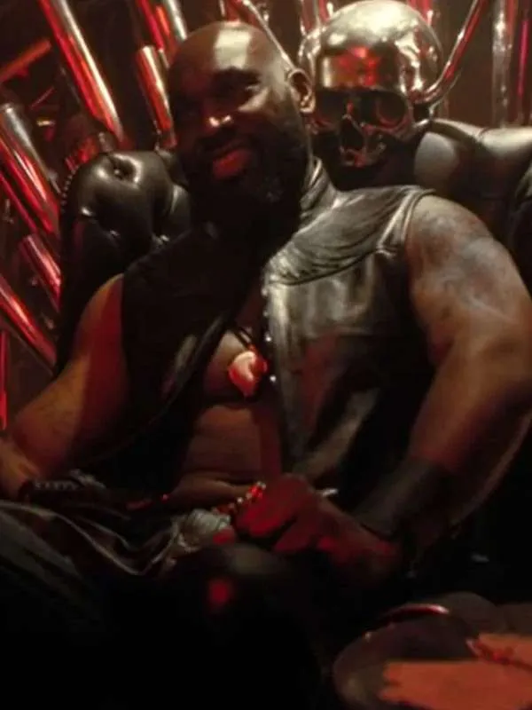 Chidi Ajufo A Working Man 2025 Black Leather Vest