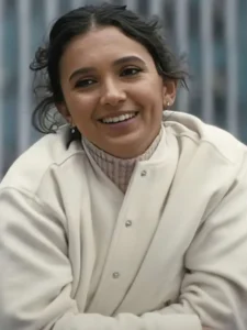 Noemi Gonzalez A Working Man 2025 Wool Bomber Jacket