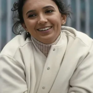 Noemi Gonzalez A Working Man 2025 Wool Bomber Jacket