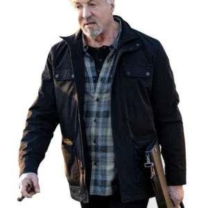 Sylvester Stallone Alarum Black Jacket