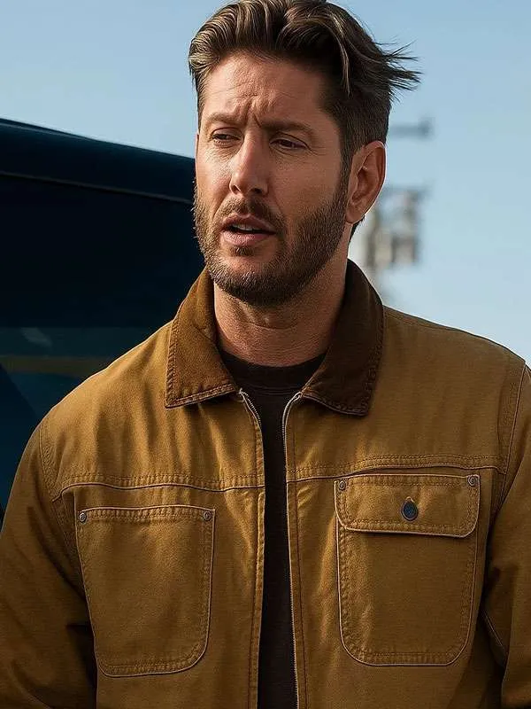 Jensen Ackles Countdown Brown Cotton Jacket - Image 3