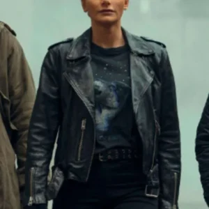 Bryce Dallas Howard Deep Cover 2025 Leather Jacket