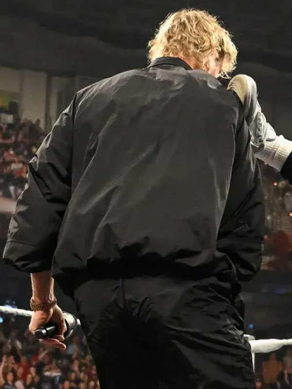 WWE Raw 2025 Logan Paul Black Jacket - Image 4