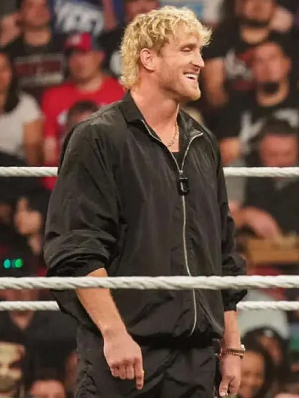 WWE Raw 2025 Logan Paul Black Jacket - Image 3