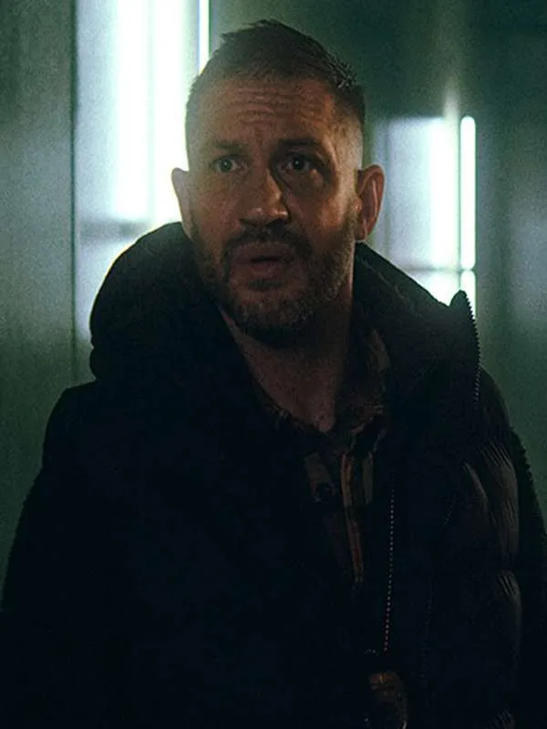 HAVOC 2025 Tom Hardy Black Puffer Vest