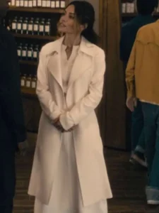 Dr. Gabriela Torabi Paradise White Trench Coat