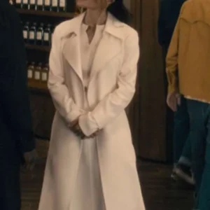 Dr. Gabriela Torabi Paradise White Trench Coat