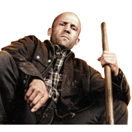 Jason Statham A Working Man 2025 Black Jacket