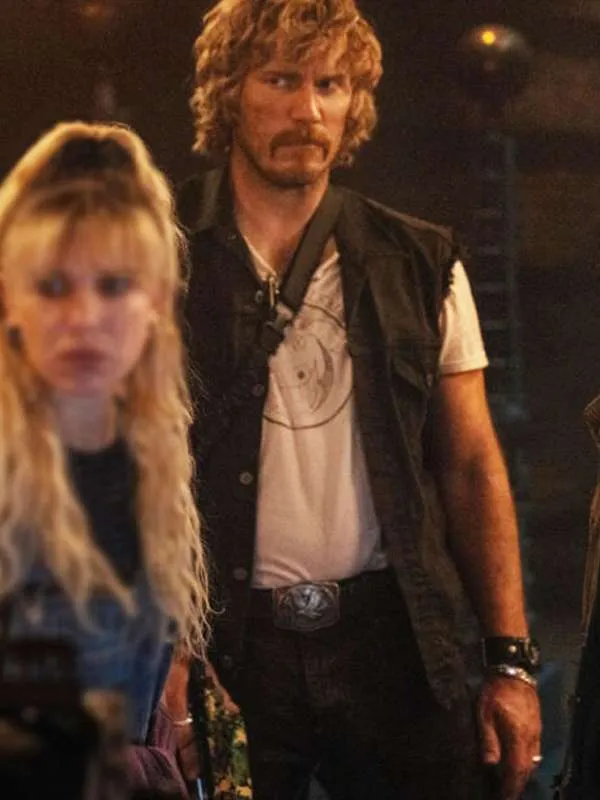 Chris Pratt The Electric State Black Vest