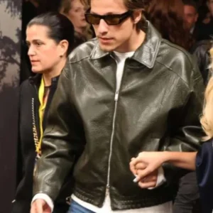 Jake Bongiovi The Electric State Movie Event Leather Jacket