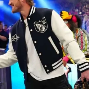 Logan Paul WWE RAW 2025 Varsity Jacket
