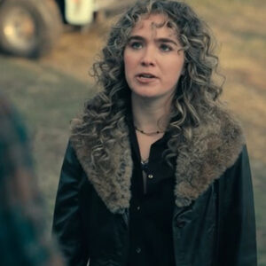 Ponies Haley Lu Richardson Black Leather Jacket