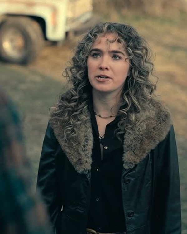 Ponies Haley Lu Richardson Black Leather Jacket