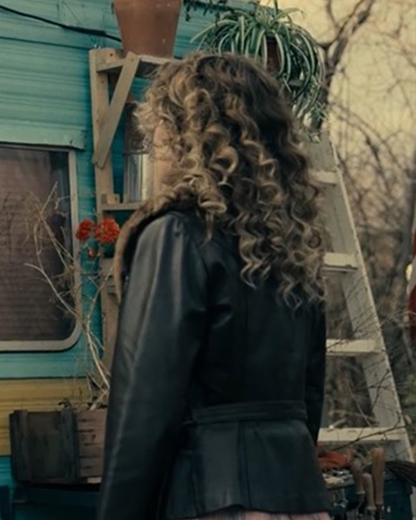 Ponies Haley Lu Richardson Black Leather Jacket