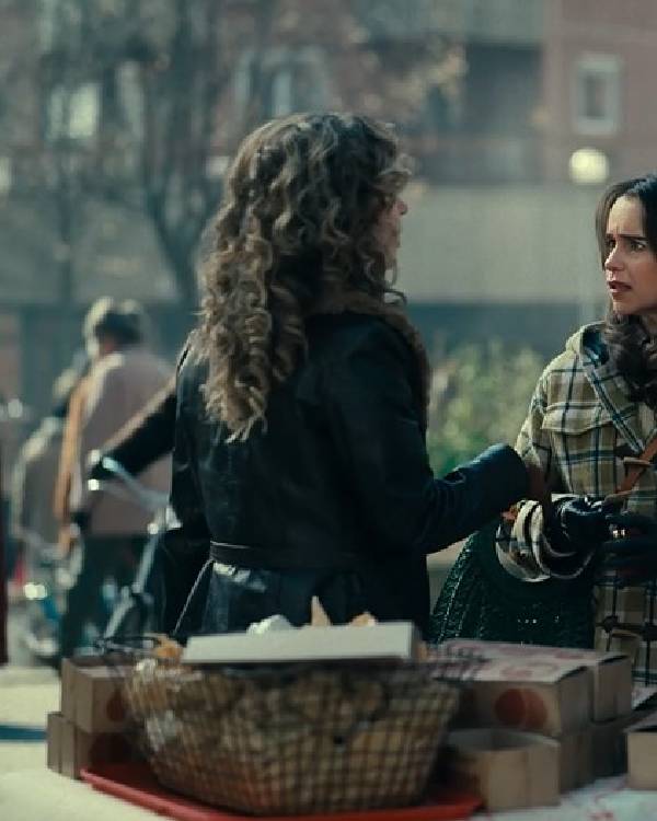 Ponies Haley Lu Richardson Black Leather Jacket