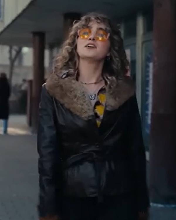 Ponies Haley Lu Richardson Black Leather Jacket