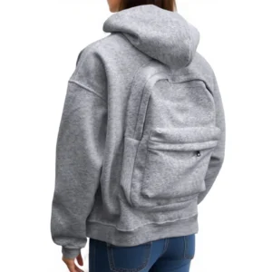 Dwelliawo Comfort Travel Backpack Hoodie